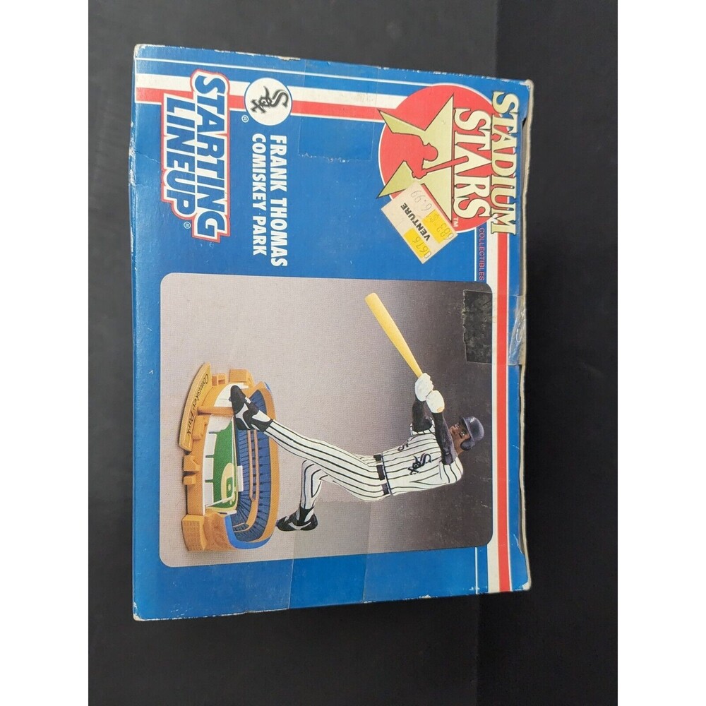 Frank Thomas 1992 Figurine "COMISKY PARK BASE" STADIUM STARS STARTING LINEUP - Picture 6 of 10
